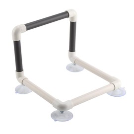 Fdit Bird Shower Perch, Portable Parrots Suction Cup Shower Perch Window Wall Stand Bath Toy Accessories for Budgies Cockatiels Finches Canaries African Greys