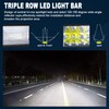 AUXTINGS 52 inch Triple Row LED Light Bar with Wiring