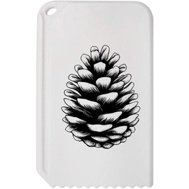 Azeeda 'Single Pine Cone ' Plastic Ice Scraper (IC00041506)