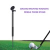 DHYAWUER Golf Monopod Selfie Stick withGround Spike Stake Outdoor Swing