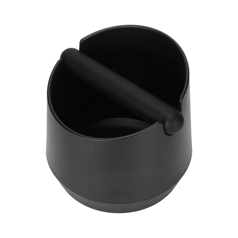 Coffee Knock Box ABS Black Grind Disposal Dump Bin with