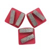 Redi-Lock Concrete Floor Preparation Disc, Diamond Metal Grinding Shoes, Double