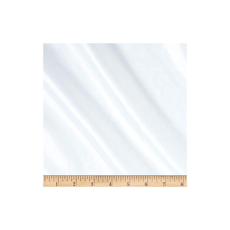 Polyester Lining White, Fabric by the Yard