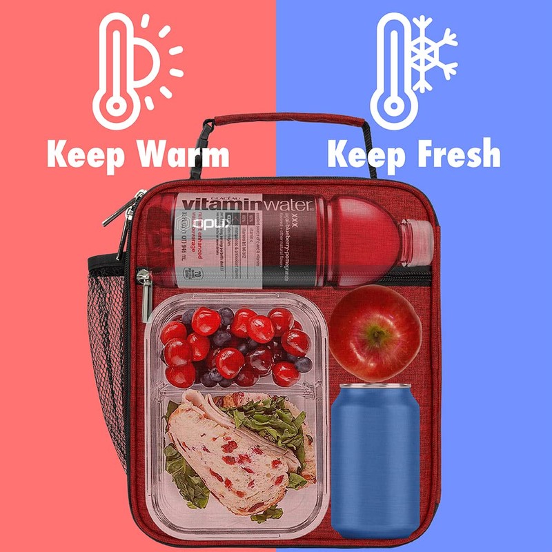 OPUX Fiambrera para Hombre, Bolsa de Almuerzo aislada para Mujer