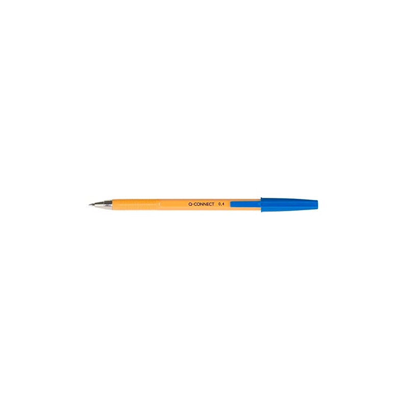 Q-Connect Fine Ballpoint Pen - Blue (Pack of 20)