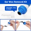 LOPHE LOPHE Electric Ear Cleaner, 2Pcs Soft Earwax Cleaner for