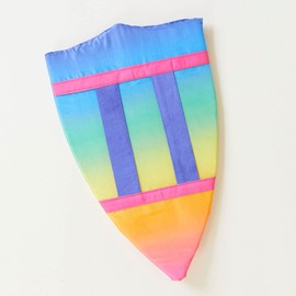 Sarah's Silks Foam Shield | Creative Waldorf Toys for Open-Ended Play (Rainbow)