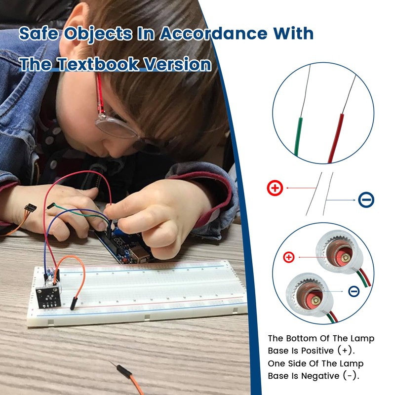 ZDRU 10 Pcs E10 3.8V 0.3A Mini Light Bulbs and