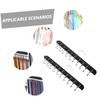 iplusmile 2pcs Closet Organizer Hanger with Hooks Foldable Design for