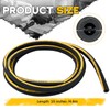 Threlaco Sandblast Hose 1/2" Id, 1" Od, 15 ft Long