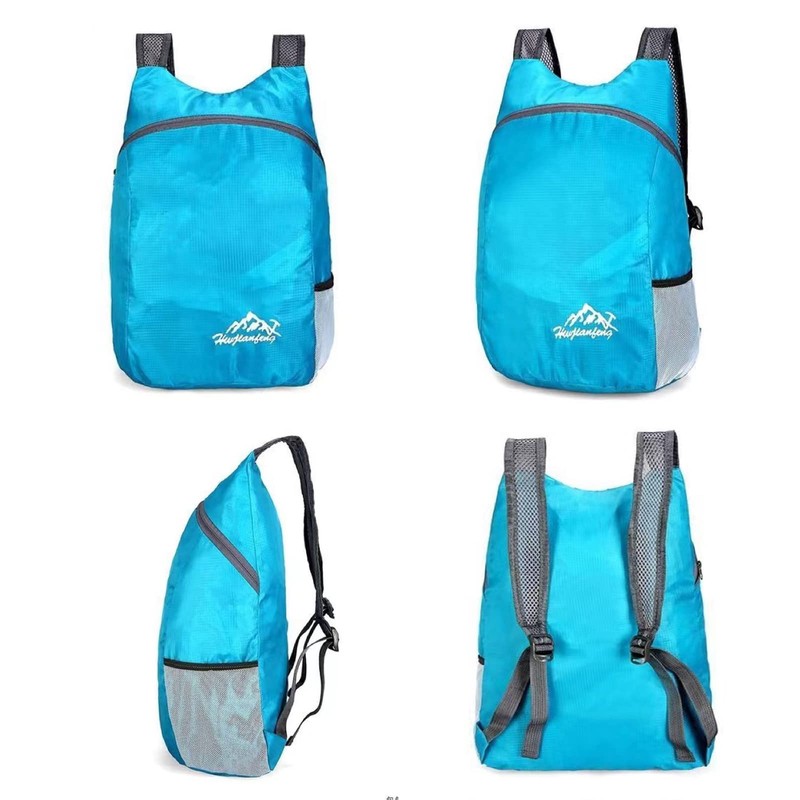 Lubrati Camping Backpack, Waterproof Backpack Lightweight Portable Foldable Backpack Folding