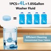 Apalie 400 Pieces Car windshield washer fluid Concentrated Clean Tablets,