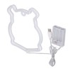 Neon Light LED Bear Shaped Neon Sign Battery Operated USB