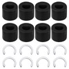 8pcs Rubber Roller Resolution for Cricut Maker and 8pcs Rubber