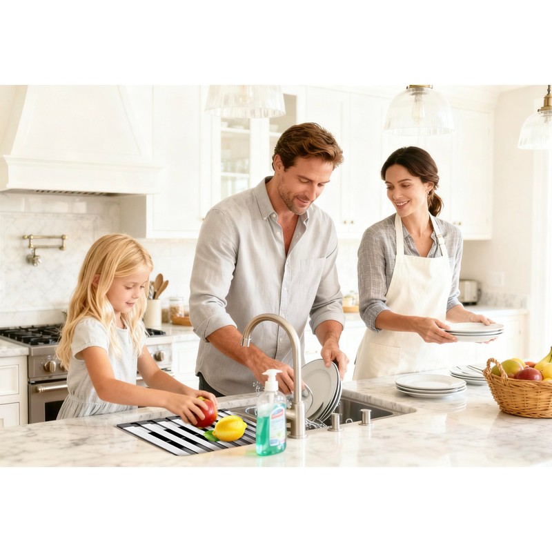Miao Steward Over The Sink Kitchen Dish Drying Rack Organizer