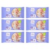 6x Little Ones Wipes Lightly Fragranced Wipes 60 Pack