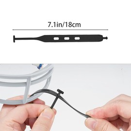 30 Pack Tether for Mouth Guard，Strap Only, Rugby Matches Helmet Universal Tether for Mouth Guard for Football, Boxing, Taekwondo, Hockey, Basketball