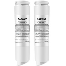 SAFWAT RWFDISP Replacement for Viking Refrigerator Water Filter RWFDISP (2 Pack)