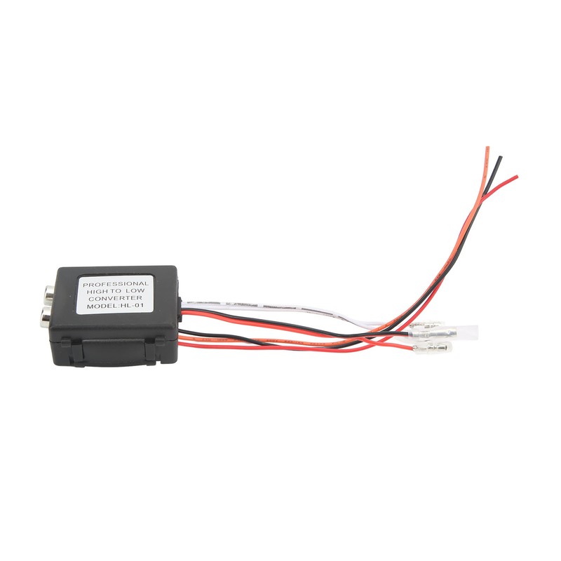 2 Channel Car Speaker to RCA Line Output Converter High