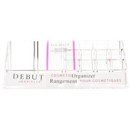 Danielle Enterprises Debut Acrylic Cosmetic Organizer, Large, Clear