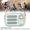 Bluetooth Speaker Stereo HiFi Sound USB Charging Retro Portable Wireless