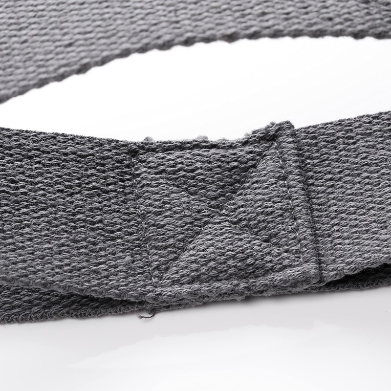 BODYMATE Stretch Yoga Strap with 3 Loops - Fixed Length