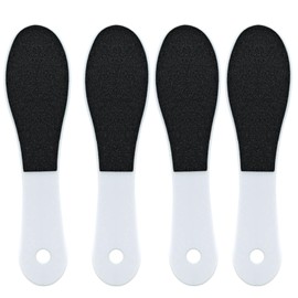4 Pieces Double-Sided Foot File Foot Rasp File Dead Skin Remover Foot Scrubber Hard Skin Remover Foot Care for Wet and Dry Cracked Feet