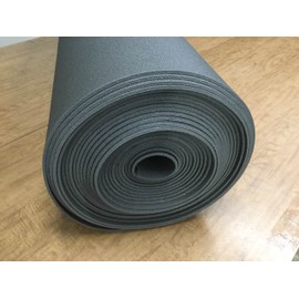 1/4" x 27" x 60" Craft Foam Roll End HiDense ClosedCell Foam Upholstery Crafting Foam Supplies Vibration Dampening Sculpting Graphite 1Pcs