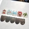[Are] My apple-like face handmade nail tip drawing nail art