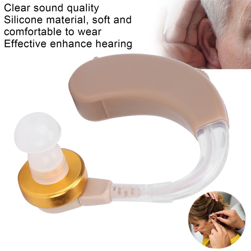 Elderly Ear Sound Enhancer Noise Reduction Soft Silicone Enhanced Speech
