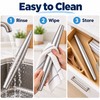 Stainless Steel Rolling Pin for Dough and Dumplings – Smooth