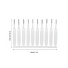 Shower Hole Brush, 10PCS Anti Clogging Easy to Use Nylon
