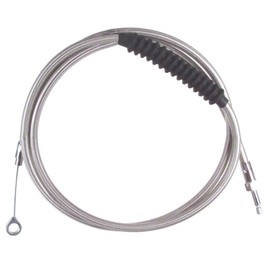Motion Pro 66-0380 Stainless Braided +8" Clutch Cable for 2006-2011 Harley-Davidson Sportster XL1200L