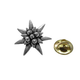 Kiola Designs Edelweiss Flower Lapel Pin