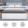 PiccoCasa Bed Skirt Polyester Solid Western Style Scandinavian Retro Simple