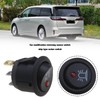 VGOL 5PCS Round Rocker Switch 12V 20A 3 Pins On/Off