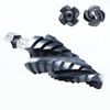GRENPRO Titanium Four Spiral Flute Cobalt Step Drill Bits,1/4"-3/4" Impact