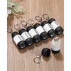 Mudder 12 Pieces Mini Keychain Flashlight Bulk Plastic Small Flashlights