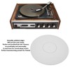 Turntable Cartridge Alignment Protractor Mat Prevent Slip Static Shockproof Phonograph