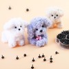 Doll Eyes and Nose Set, Approx. 1000 Piece Set, Black,