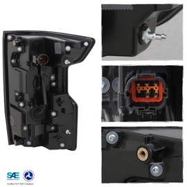 AKKON - Fit 2022 2023 Nissan Frontier 22-23 OE Replacement [Full LED] Tail Lights Driver Left Side Rear Brake Lamp