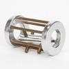 Bits and Pieces Metal Brain Teaser Puzzle - Torpedo Disentanglement