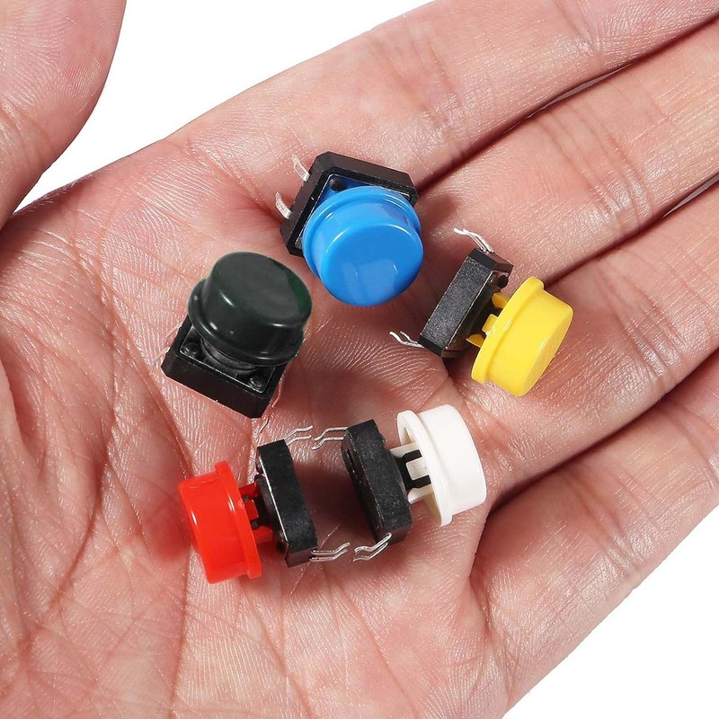 Switch Button (Set of 25) Push Button Switch, Tactile Button