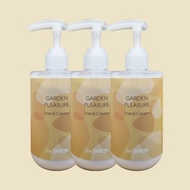 The Saem Garden Pleasure Hand Cream 300ml x 3 / 더샘 가든 플레져 핸드 크림 300mlx3개