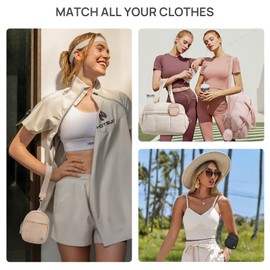 CLUCI Mini Backpack Keychain Wallet Small Wristlet Wallet for Women Zipper Coin Purse Charge Pouch with wrist strap