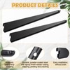 Yalikop 10 Pack Adjustable Shelf Brackets for Double Track System