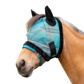 Kensington Fly Mask w/Fleece & Ears (Mini) Size: Mini B Color: 2021- Atlantis