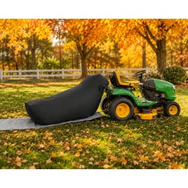 Heavy Duty Lawn Tractor Leaf Bag 420D Oxford Grass Catcher for Riding Lawn Mowers