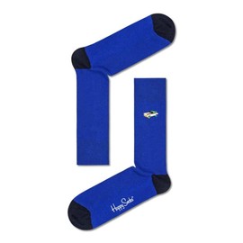 Happy Socks Unisex Ribbed Embroidery Car Printed Socks, Colourful