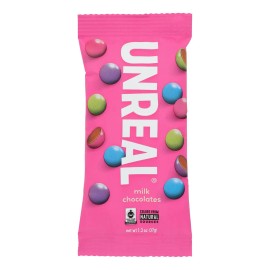 UD_Unreal Case of 12-1.3 Oz Milk Chocolate Gems Sweet Chocolate Truffles Chocolate Bars Chocolate Cup